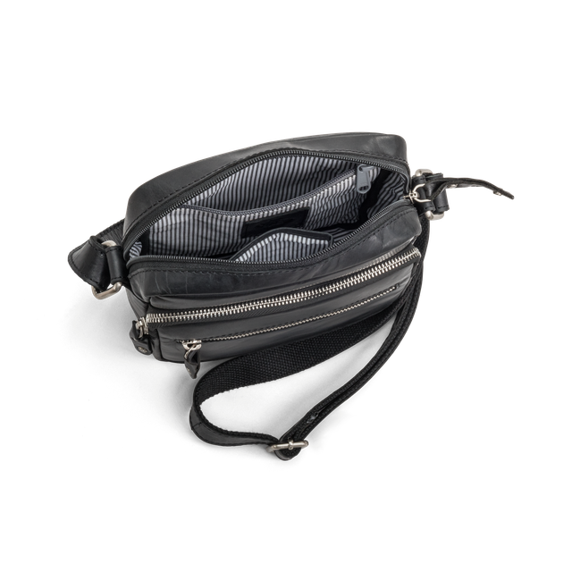 Florence skulderveske i skinn 15,6"